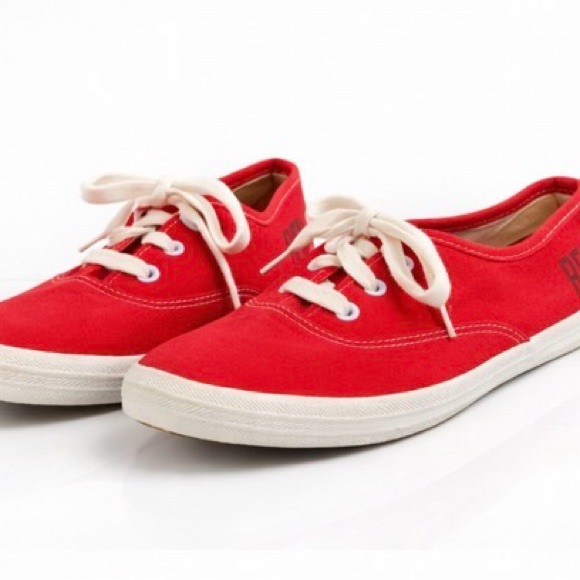 Keds Shoes - Taylor Swift - Red - Keds Red Canvas Sneakers
